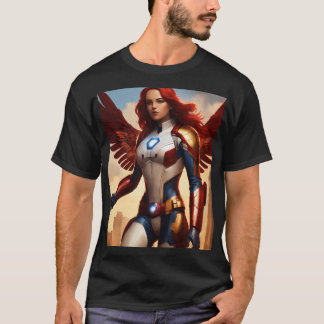 "Love Squeezed : T-Shirt Pomme Rouge Style Tatouag