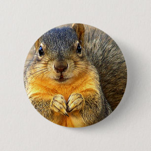 Love Squirrel_ Ronde Button 5,7 Cm