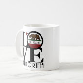 LOVE St Helena California 11oz Koffiemok (Voorkant links)