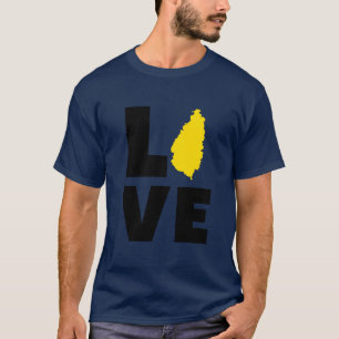 Love St Lucia T-Shirt