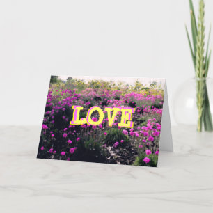 LOVE - St. Valentijnsdag Kaart