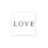 LOVE Stamp Rubberstempel (Afrduk)