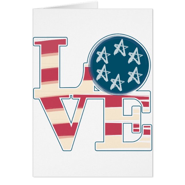 LOVE Stars en Stripes (Voorkant)