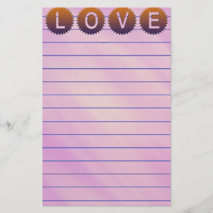 Love Stationery Briefpapier