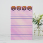 Love Stationery Briefpapier (Staand voorkant)