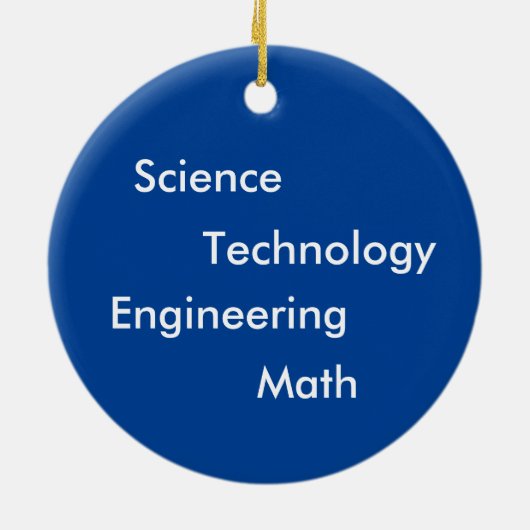 Love "STEM" Ornament (Achterkant)