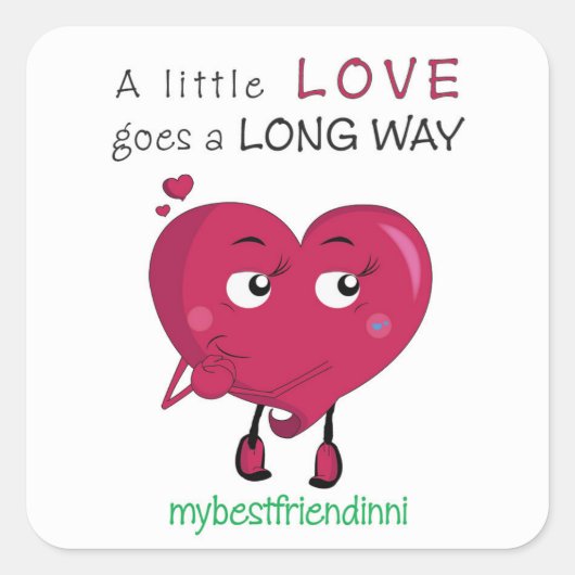 Love Sticker (Voorkant)