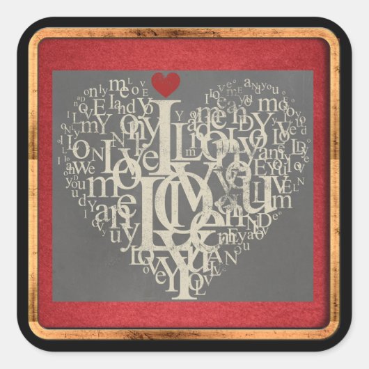 Love Sticker (Voorkant)