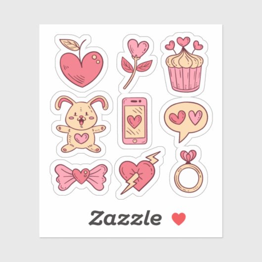 Love sticker set (Vel)