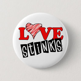 Love Stinks Gifts Ronde Button 5,7 Cm