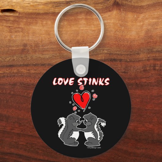 Love Stinks Sleutelhanger (Achterkant)