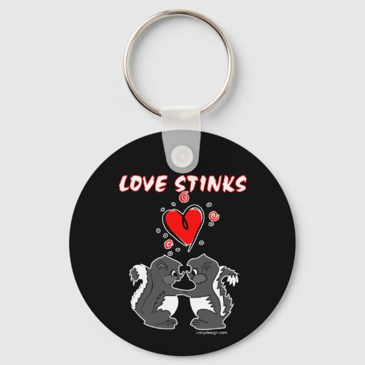 Love Stinks Sleutelhanger (Achterkant)