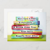 Love Story Books Briefkaart (Voorkant / Achterkant)