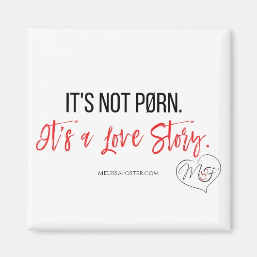 Love Story magnet Magneet (Voorkant)