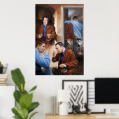 Love Story van Kenney Mencher Poster (Thuiskantoor)