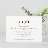 Love Struck Las Vegas Faire-part de mariage (Debout devant)