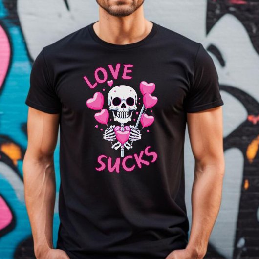 Love Sucks Anti Valentijn T-shirt