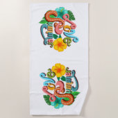 Love Summer Strandlaken (Voorkant)