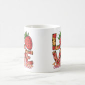 Love Summer Strawberry Coffee Mug | Bonjour été  (Centre)