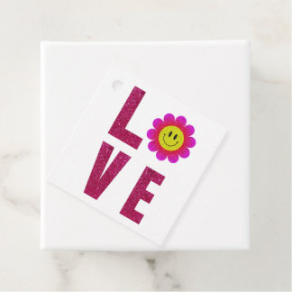 Love Sunflower Bedankjes Labels