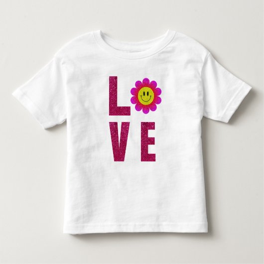 Love Sunflower Kinder Shirts (Voorkant)