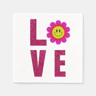 Love Sunflower Servet