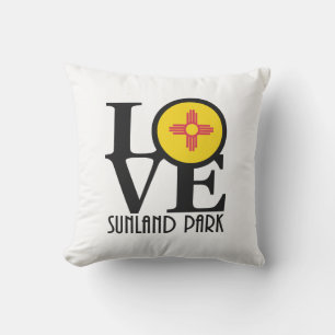 LOVE Sunland Park New Mexico Buitenkussen