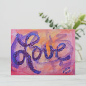 Love Sunset Twilight Invitations ou annonces (Debout devant)