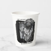 Love Survived the Static Papieren Bekers (Voorkant)