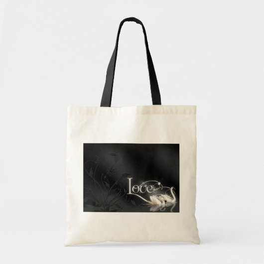 Love Swans Wedding Tote Bag (Voorkant)