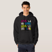 Love Sweat - shirt à capuche Sweatshirt (Hommes) (Devant entier)