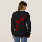 Love Sweatshirts de la chemise de Valentine des (Dos entier)