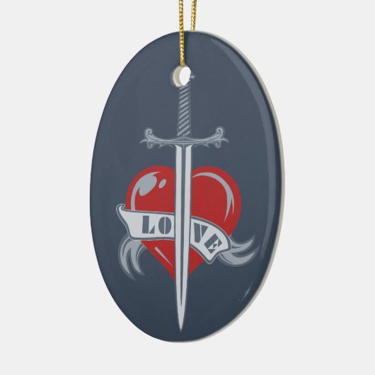 Love Sword custom ornament (Links)