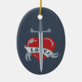 Love Sword custom ornament (Voorkant)