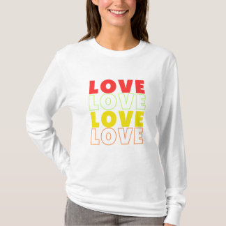 Love T-Shirt – Minimalistisch romantisch T-shirt v