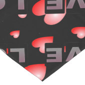 Love Table Runner Korte Tafelloper (Hoek)