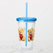 Love Teddy Acryl Drinkbeker (Rechts)