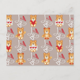 Love Teddy Bear Briefkaart