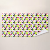 Love tennis (Serviette de bain)