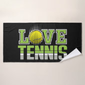 Love Tennis (Serviette de bain)