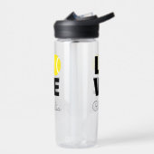 LOVE tennis aangepaste BPA gratis water fles bidon (Links)