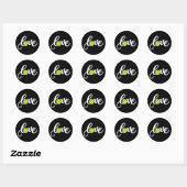 Love Tennis Sticker Tennis Ball (Feuille)