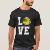 Love Tennis T-Shirt (Voorkant)