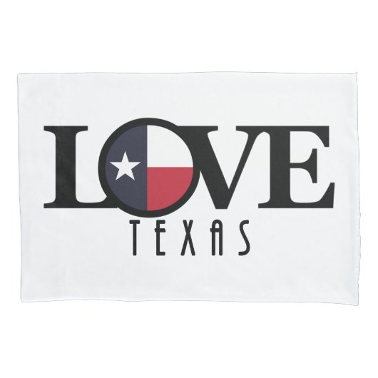 LOVE Texas Kussensloop (Voorkant)