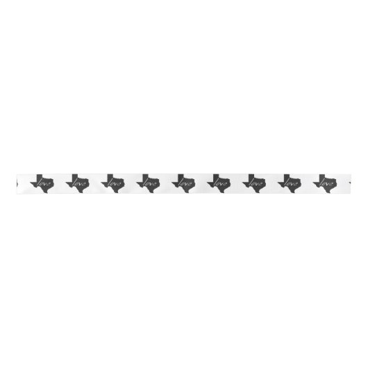 Love Texas Map Shaped Texan Lone Star Chalkboard Lint (Voorkant)