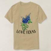 Love Texas T-shirt (Design voorkant)