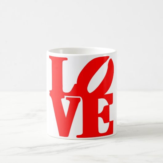 Love Text Coffee Mug (Centre)