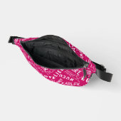 Love Text Multilingual Fanny Pack - Couleurs perso (Ouvrir)