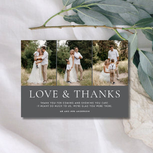 Love Thanks 3 Mariage photo Merci