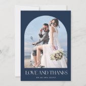 Love Thanks Arch Photo Mariage Merci (Devant)